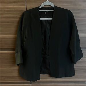 Eileen Fisher black kimono style jacket S